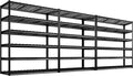 REIBII 60" W Garage Shelving, 2900LBS Storage Shelves, 6 Tier Heavy Duty by REIBII