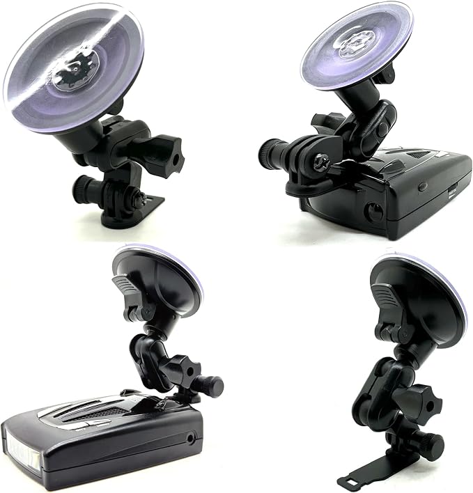 Ehnanced Dual Ball Joint Adjust Suction Cup Bracket Compatible - Image 3