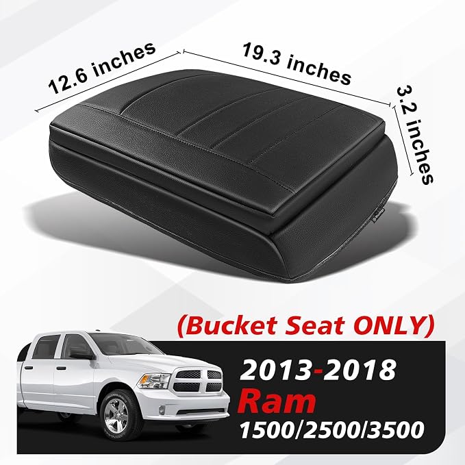 Muslogy Center Console Armrest Cover Compatible - Image 2