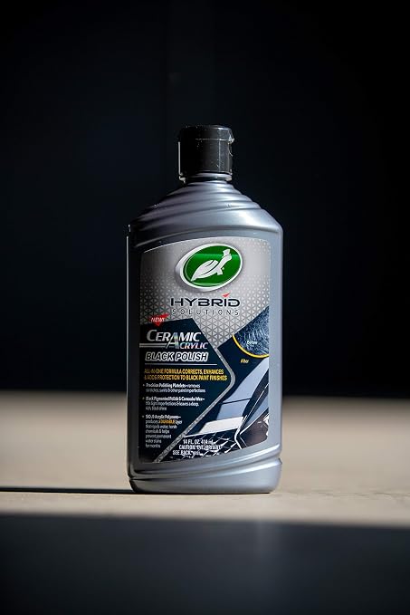 Turtle Wax 53448 Hybrid Solutions Ceramic Acrylic Black Polish and Wax - Image 7