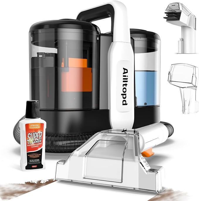Upholstery Cleaner Machine, Powerful Suction & Portable Spot Remover, Deep by Unknown