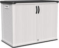 Patiowell 26 Cu.ft Plastic Outdoor Storage Shed w/o Shelf, Lockable Waterproof by Patiowell