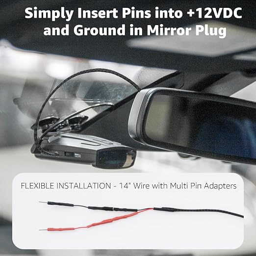 1PC RJ11 Replacement Mirror Wire Power Cord - Image 5