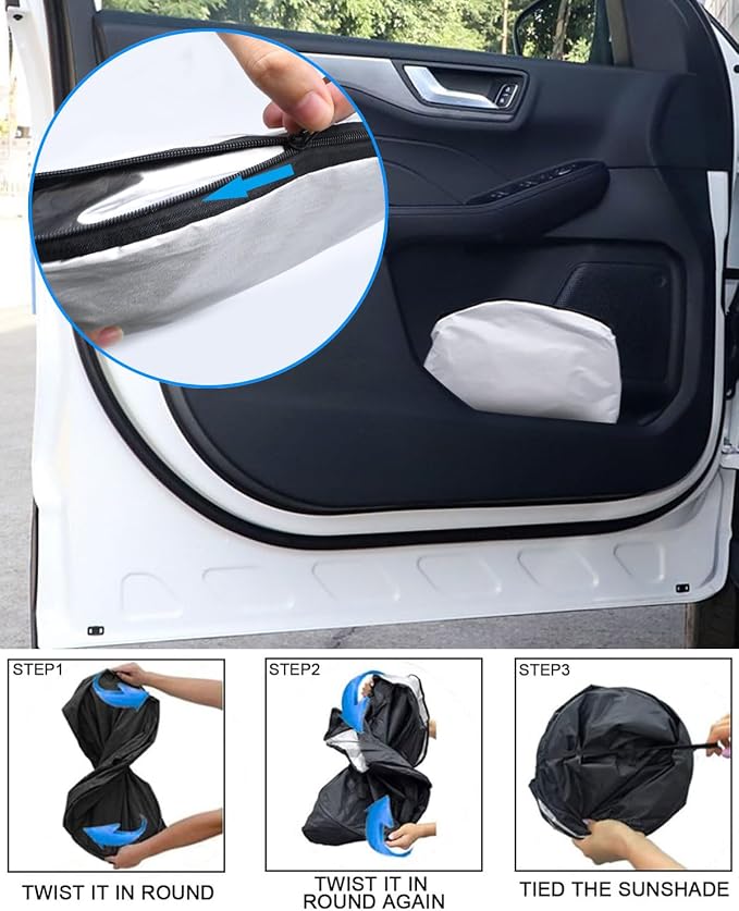 2025 Upgrade Front Windshield Sunshade fit - Image 4