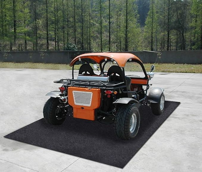 Motorcycle, Golf cart, Mountain Bike Floor Mat, Absorbent Fabric, Anti-Slip and - Image 4