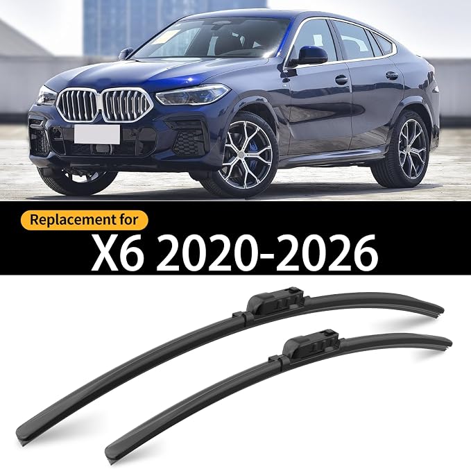 Replacement for BMW X6 2020-2026 Windshield Wiper Blades - Image 2