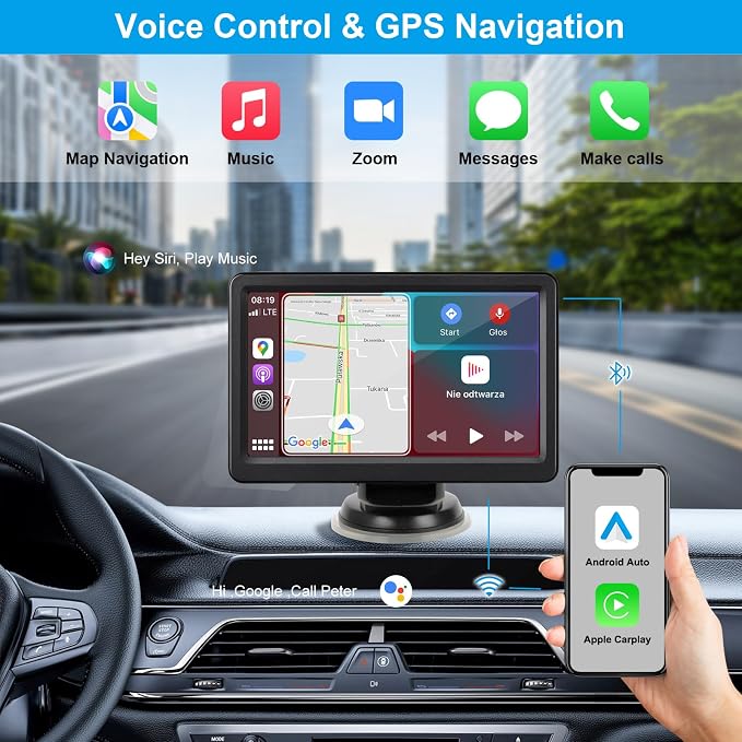 Wireless Carplay Screen for Car, Pantalla para Carros - Image 3