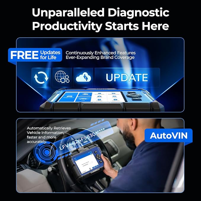 TOPDON Upgraded AD600S OBD2 Scanner, Diagnostic Tool, ABS SRS Transmission - Image 6