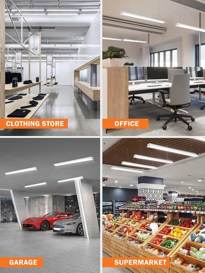 Upgrade Hanging | Surface Mount 4' Led Shop Lights - Image 7
