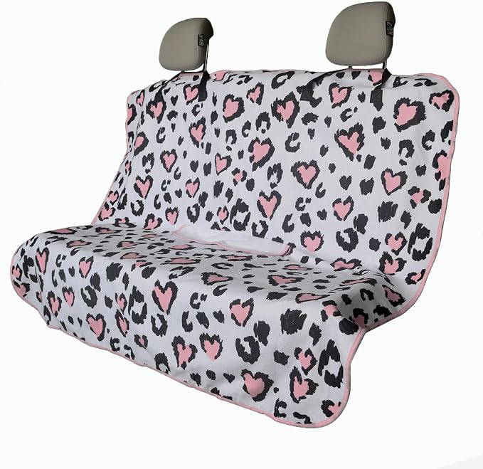 Back Seat Cover for Car Trucks Van SUV, Waterproof Rear Bench Towel Seat Covers by LoyaGour