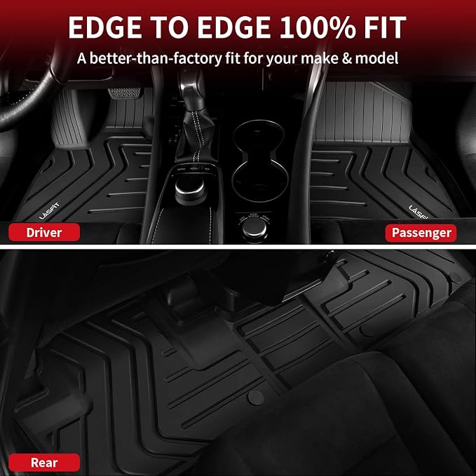 LASFIT Floor Mats for Lexus RX 2022 2021 2020 2019 2018 2017 2016 RX350 RX450h - Image 6
