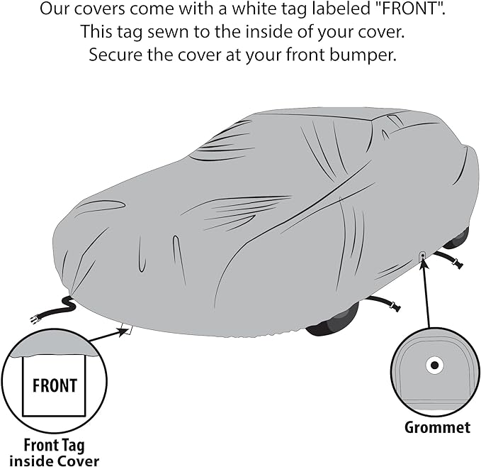 USCarCover Supreme All Weather Protection, Breathable Car Cover - Image 8