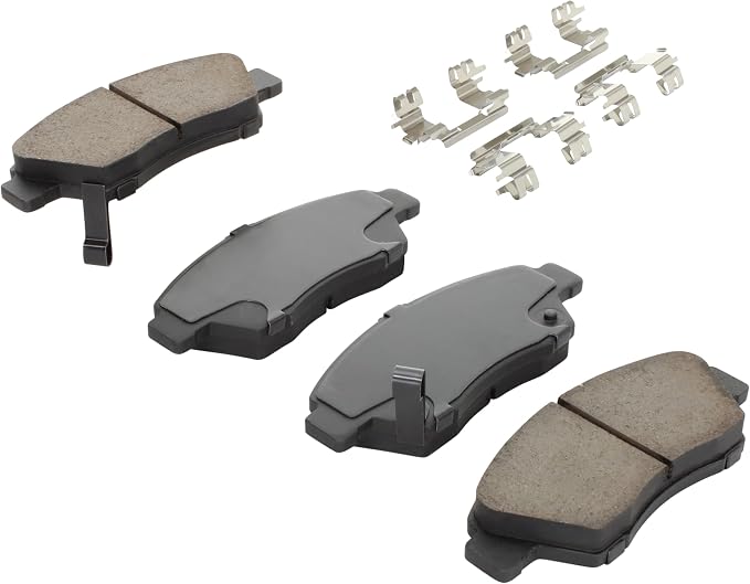 Premium Ceramic Front Brake Pads Compatible - Image 2
