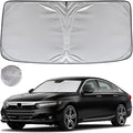 KAYZT Windshield Sun Shade for Honda Accord Sedan 2018-2025 Foldable Sunshade by KAYZT