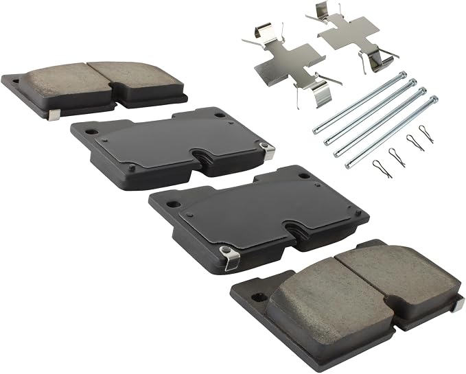 Premium Ceramic Front Brake Pads Compatible - Image 2