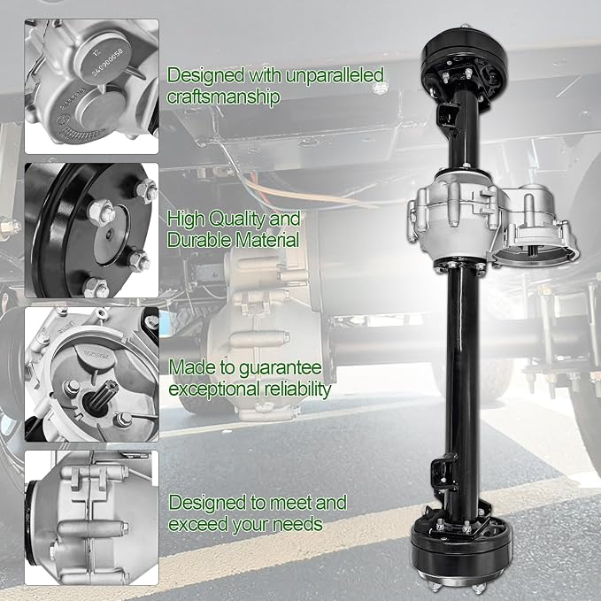 1027717-01 102771701 Rear Axle Assembly - Image 4