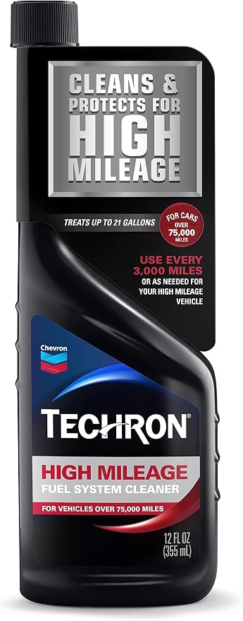 Chevron Techron High Mileage Fuel System Cleaner, 12 oz - Image 2