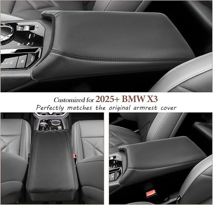 SKTU for 2025 BMW X3 Center Console Cover for 2025 BMW X3 Armrest Cover BMW X3 - Image 3