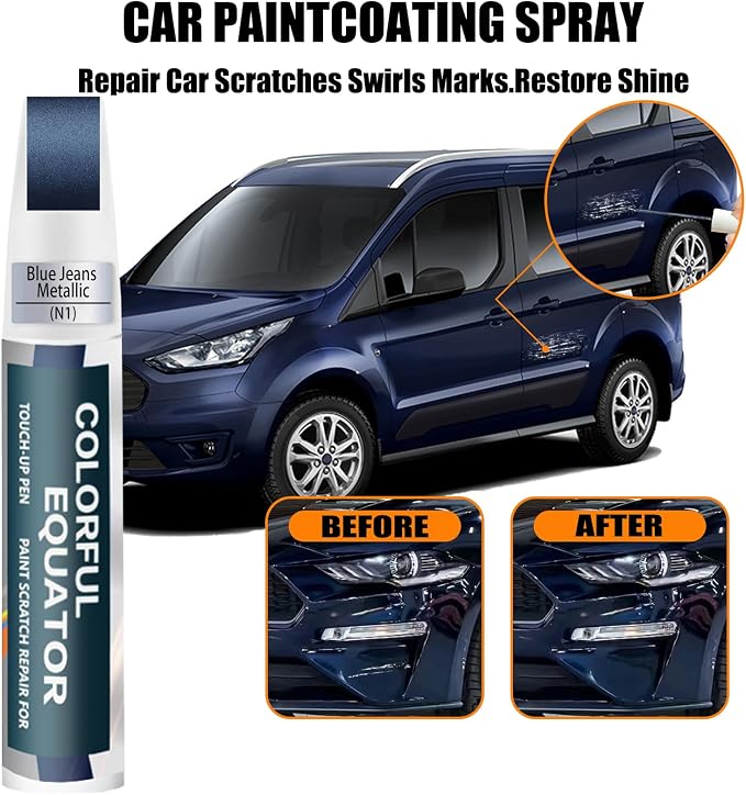 N1 Blue Jeans Metallic Touch Up Paint - Image 2