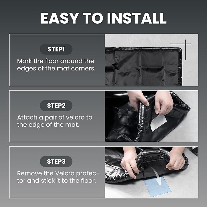 Easy to Clean Heavy-Duty PVC Garage Floor Mat - Image 7
