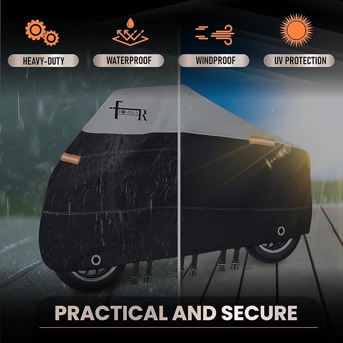 Motorcycle Cover Waterproof Outdoor - Image 7