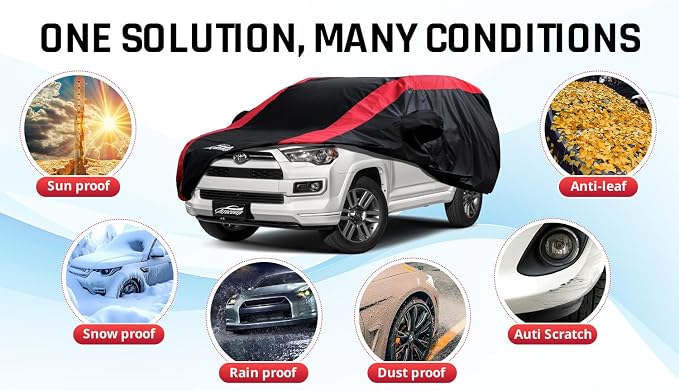 Toyota 4Runner Car Cover Waterproof All Weather - Image 6