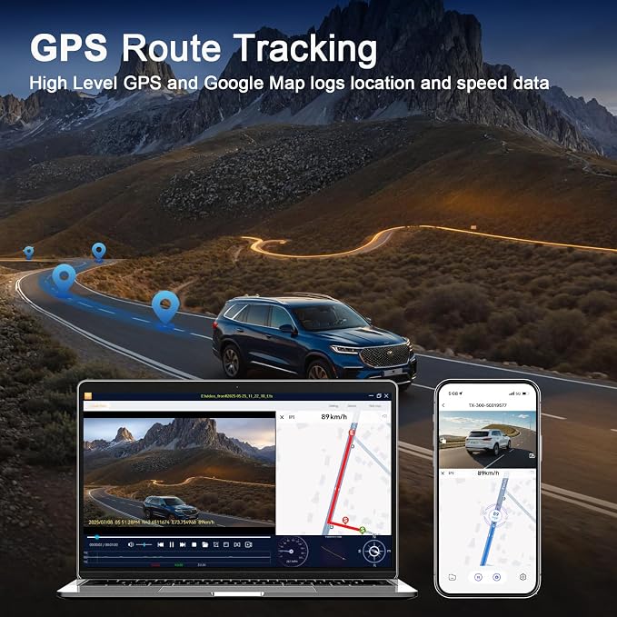 Dash Cam, 4K Dash Cam Front and Rear - Image 5