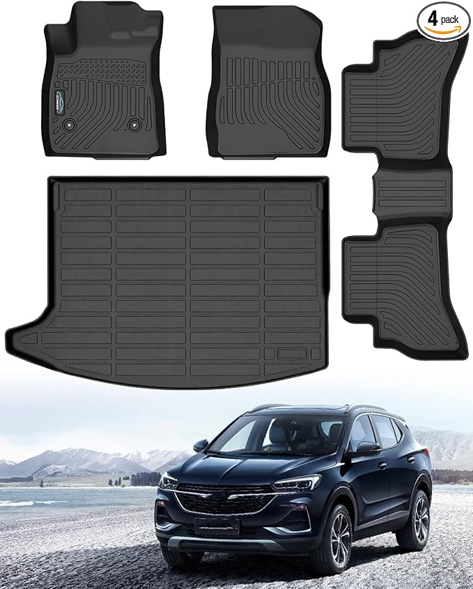 Icyhaws® Floor Mats for Buick Encore GX 2020-2025 | All Weather TPE Waterproof by ICYHAWS