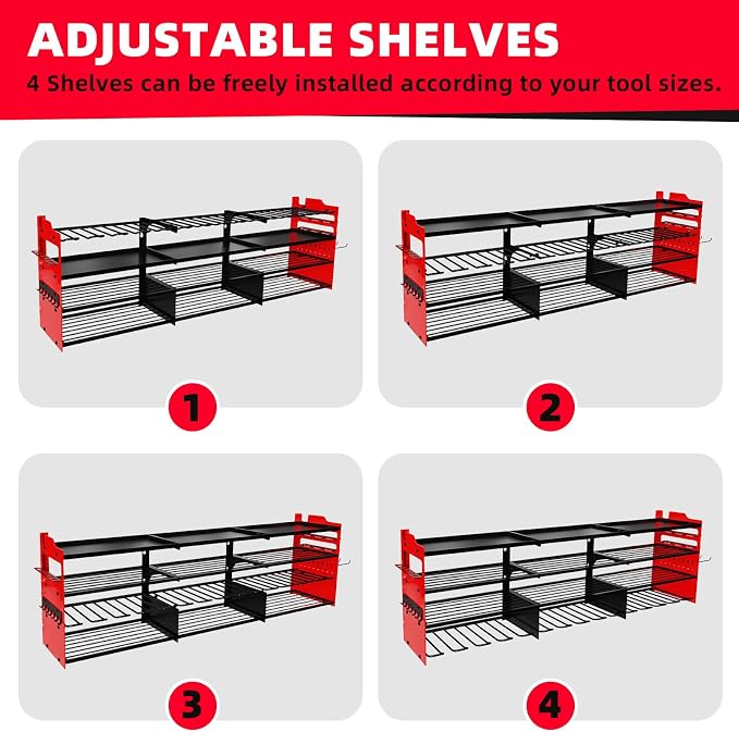 Power Tool Organizer Wall Mount - Image 6