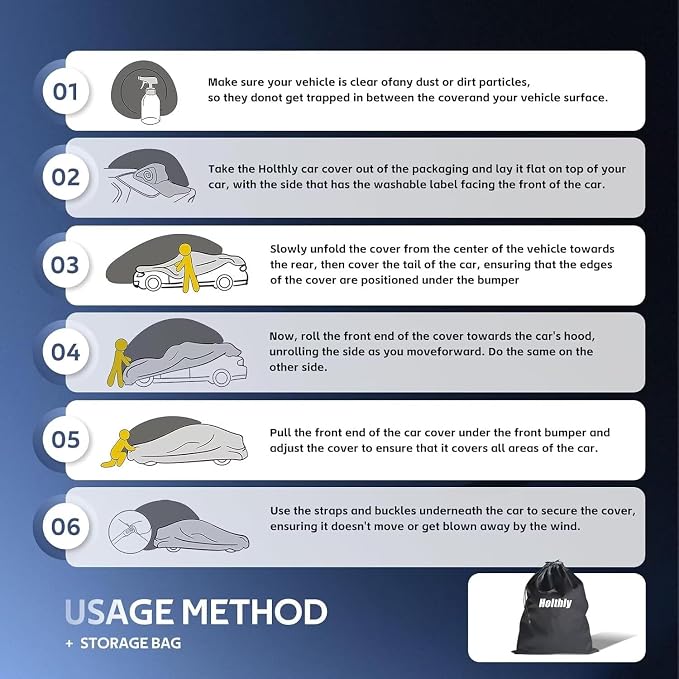 10 Layers Car Cover Custom Fit for BMW Z4 E85, Waterproof All Weather for - Image 6