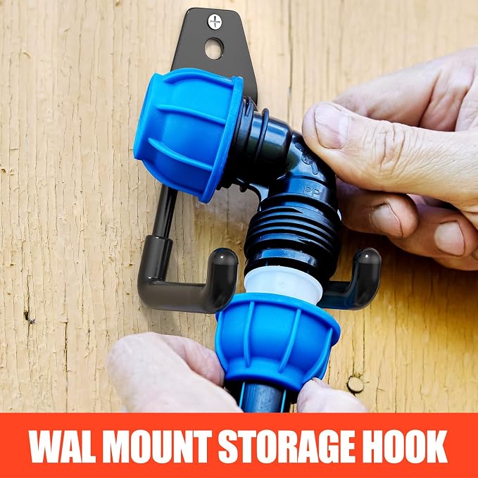 2 Pack Garage Hooks with Anti-Slip Coating Heavy Duty Wall Mount Hooks - Image 5
