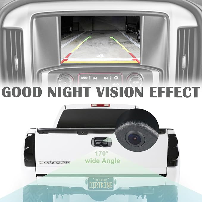 Backup Camera Tailgate Handle Rear View Camera Liftgate Latch Handle Compatible - Image 2