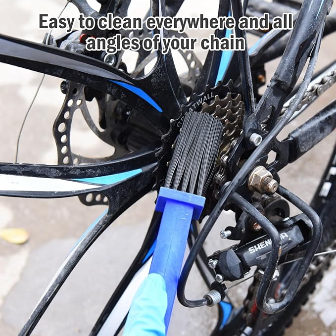 Bike or Motorcycle Chain Washer, Cleaning Brush 2 Pcs - Image 5