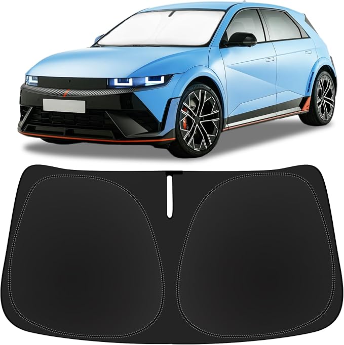 Sun Shade for Ioniq 5 Windshield Sunshades for Hyundai Ioniq 5 2022-2024 2025 by SLOGENTO