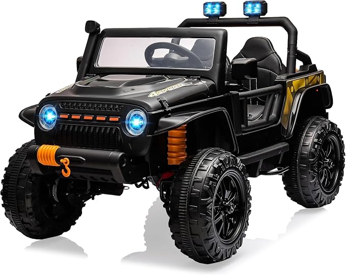 Hetoy 24V 2 Seater Ride On Car for Kids, Electric Truck by HetoyRideon