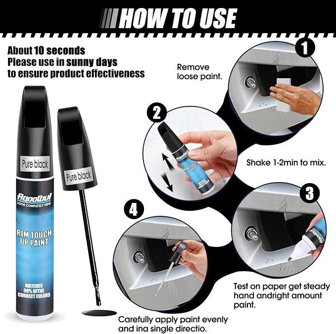 Silver Rim Touch Up Paint - Image 5