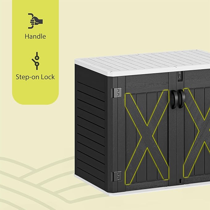 YITAHOME Outdoor Resin Storage Sheds - Image 5
