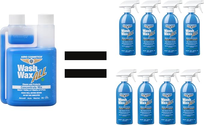 Wet or Waterless Car Wash Wax 8oz Concentrate Aircraft Quality - Image 4