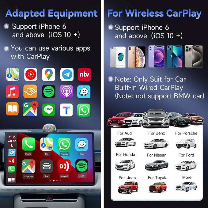 CarlinKit CarPlay Wireless Adapter MiNi SE 2025 - Image 5