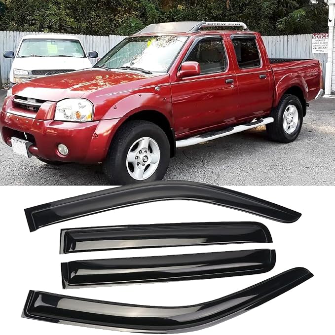 94407 Side Window Wind Vent Deflector, Window Visor fit by STARTSHIP