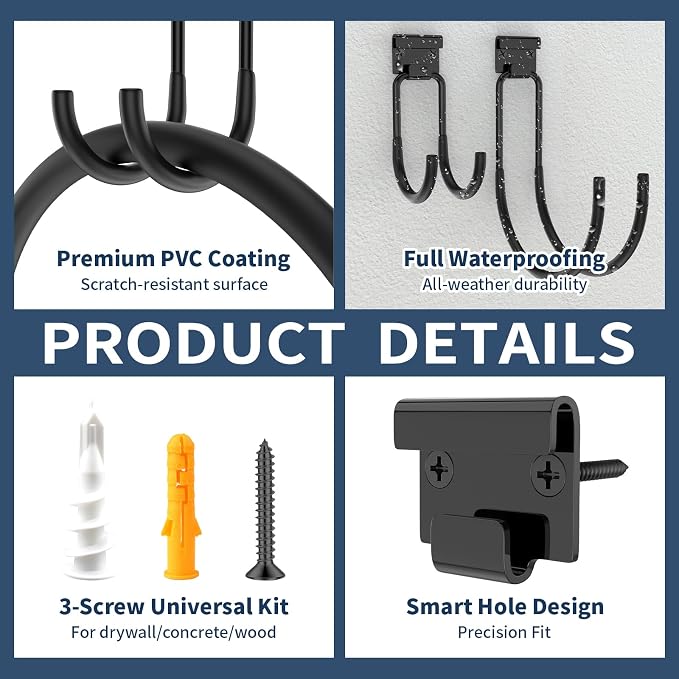 Garage Hooks Heavy Duty, Utility Hook Tool Hangers - Image 6