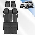 Fit for Nissan Rogue 2021-2024 2025 Floor Mats Backrest Mats Cargo Liners by Antsvnn