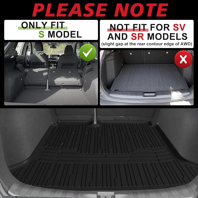 TripleAliners Trunk Mat All Weather Liners Compatible - Image 5