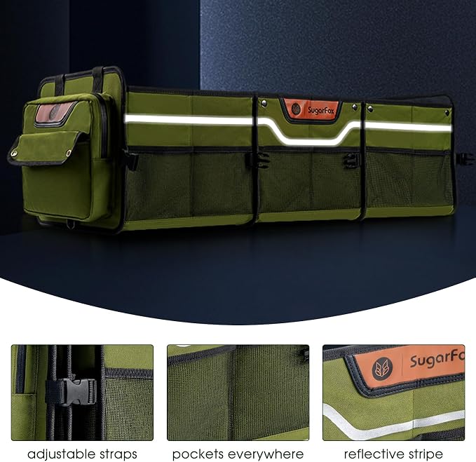 Trunk Organizer, Heavy-Duty Storage - Image 5