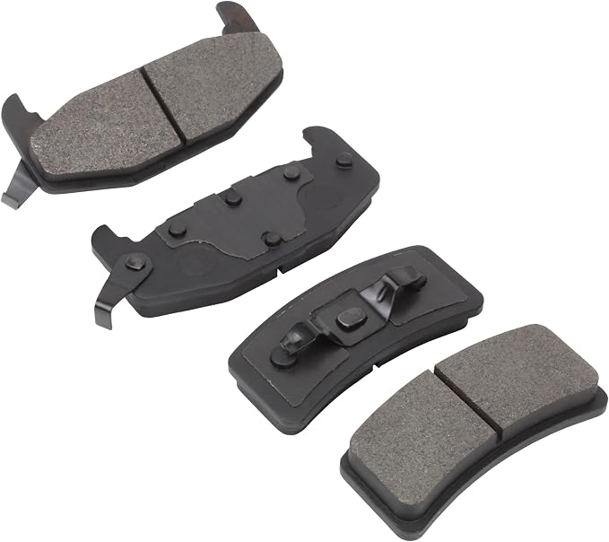 Premium Semi-Metallic Rear Brake Pads Compatible - Image 2
