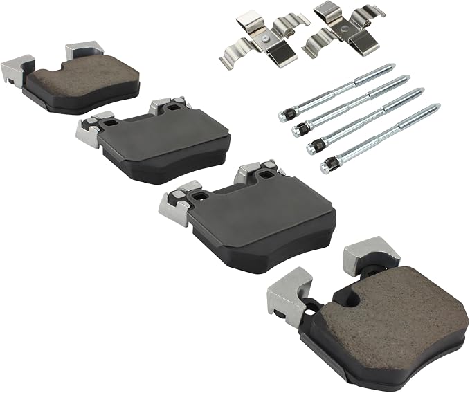 Premium Semi-Metallic Rear Brake Pads Replacement - Image 2