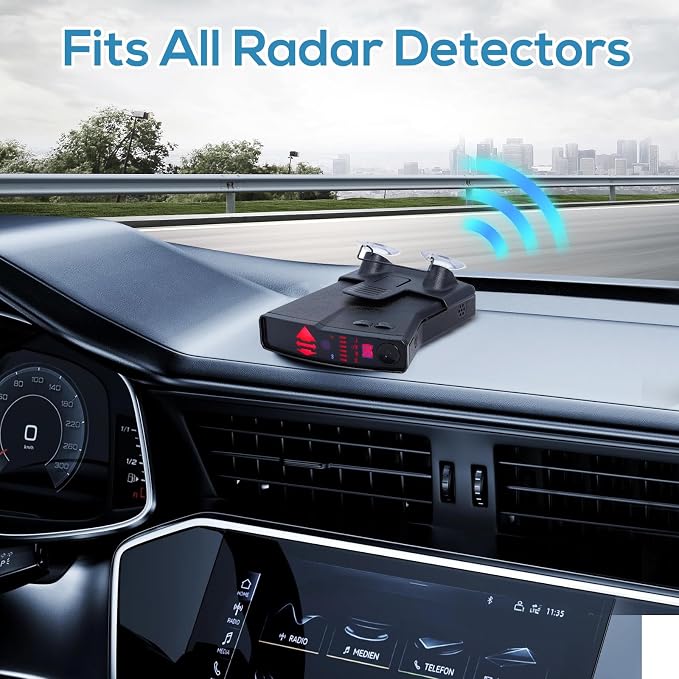 Magnetic Radar Detector Dashboard Mount - Image 7