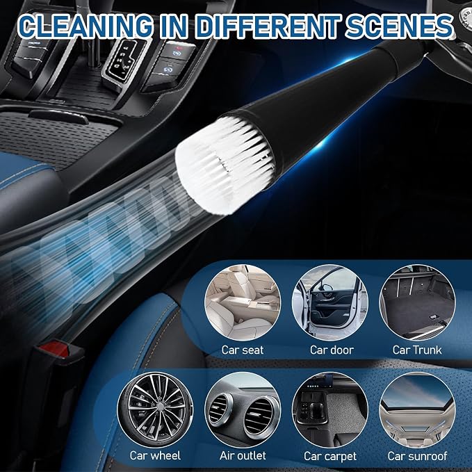 Tornado Car Cleaning Air Blow Gun – High Pressure Interior Detailing Tool - Image 5