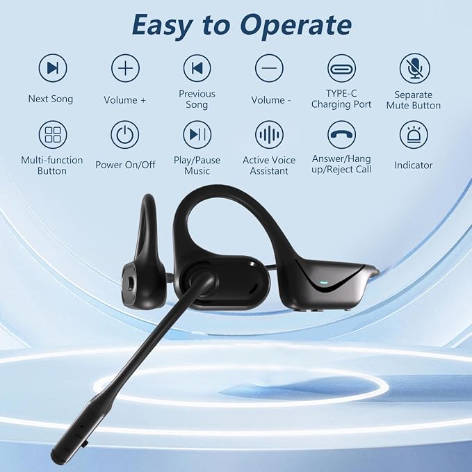 BANIGIPA Bluetooth 5.4 Headset - Image 8