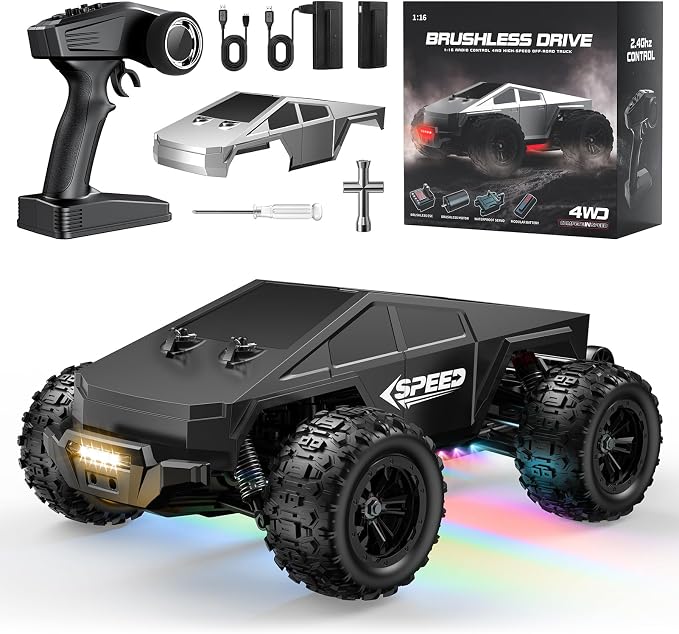 WayEee RC Car 1/16 Brushless Fast Cars Toys - Image 9